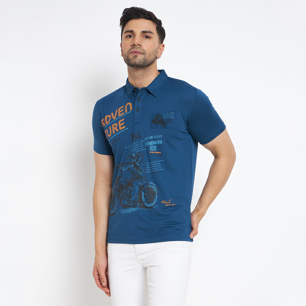 Duke Urban Men Half Sleeve Cotton T-shirt (LF7088)