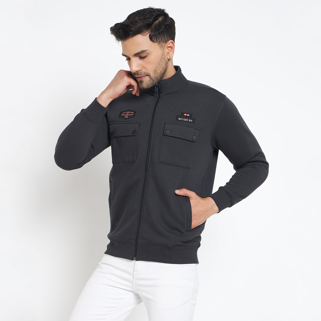 Duke Urban Men Zipper Sweatshirt (LF6267)