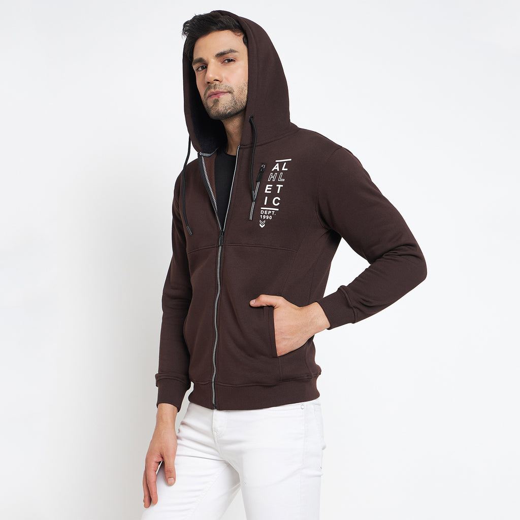 Duke Urban Men Hooded Zipper Sweatshirt (LF6261)
