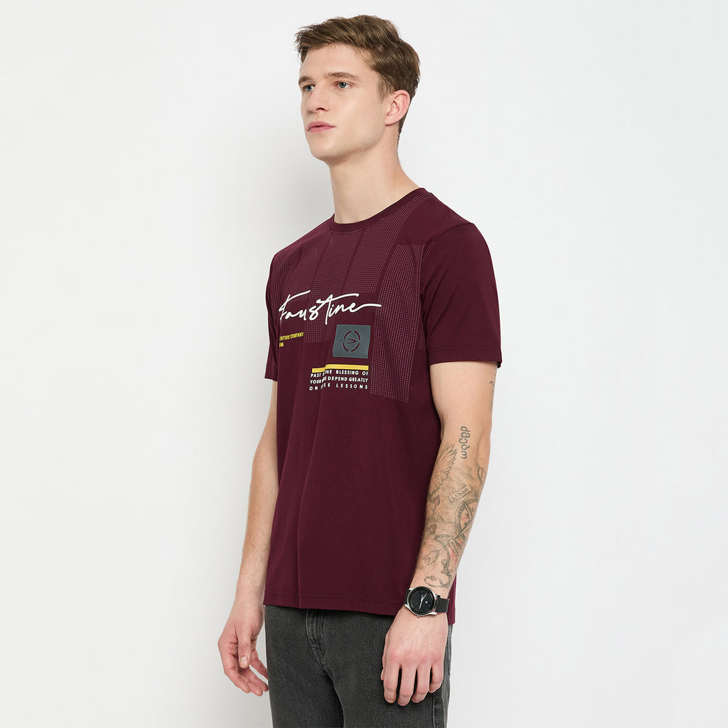 Duke Urban Men Half Sleeve Cotton Tshirt (LF7342)