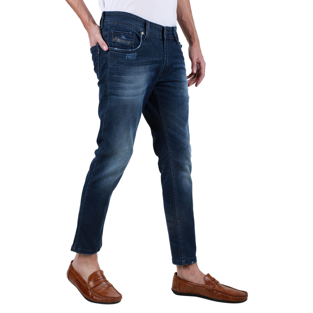 Duke Urban Men Stretchable Ankle Length Slim Fit Jeans (SDD5232)