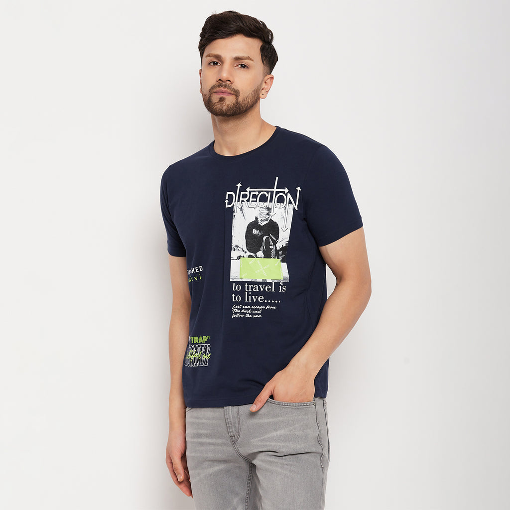 Duke Stardust Men Round Neck Half Sleeve Cotton T-shirt (1023)