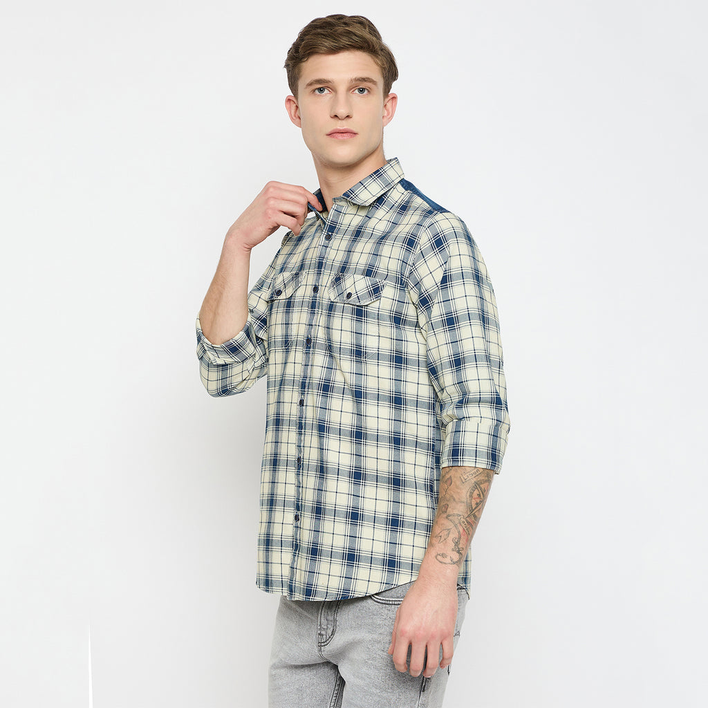 Duke Urban Men Full Sleeve Cotton Shirt (SDO9CKII)
