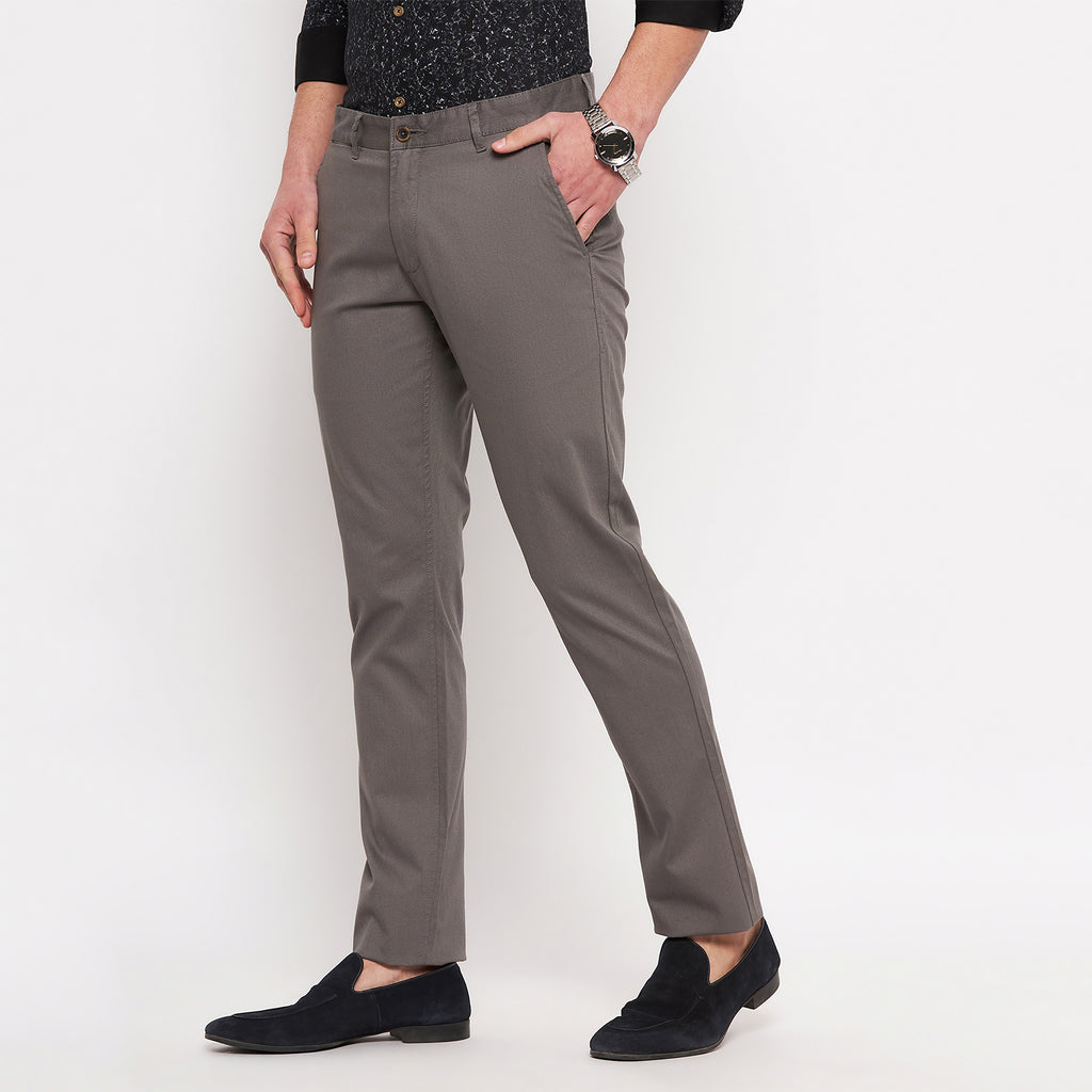 Duke Urban Men Expendable Waist Slim Fit Trousers (SDT4569)