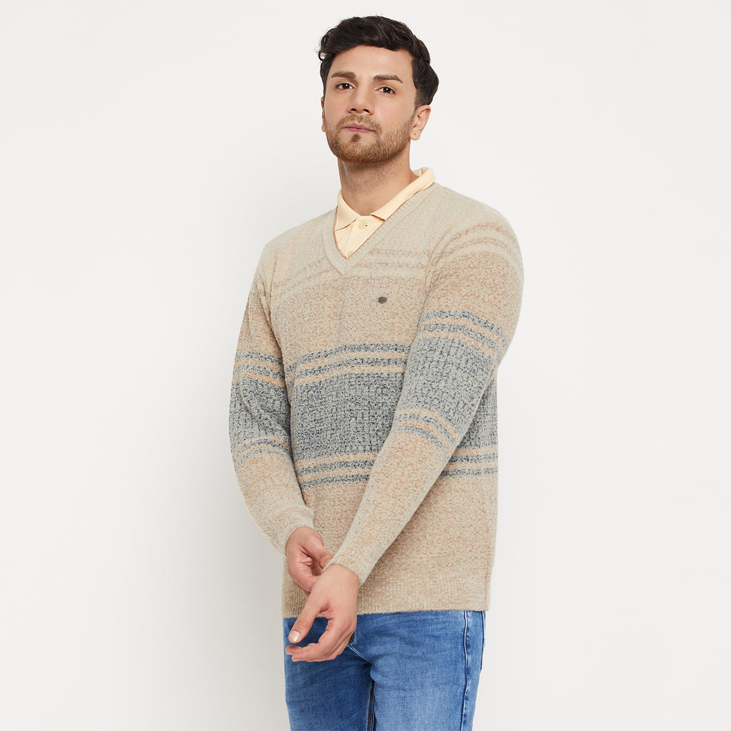 Duke Urban Men Full Sleeve V Neck Sweater (SDS2123)