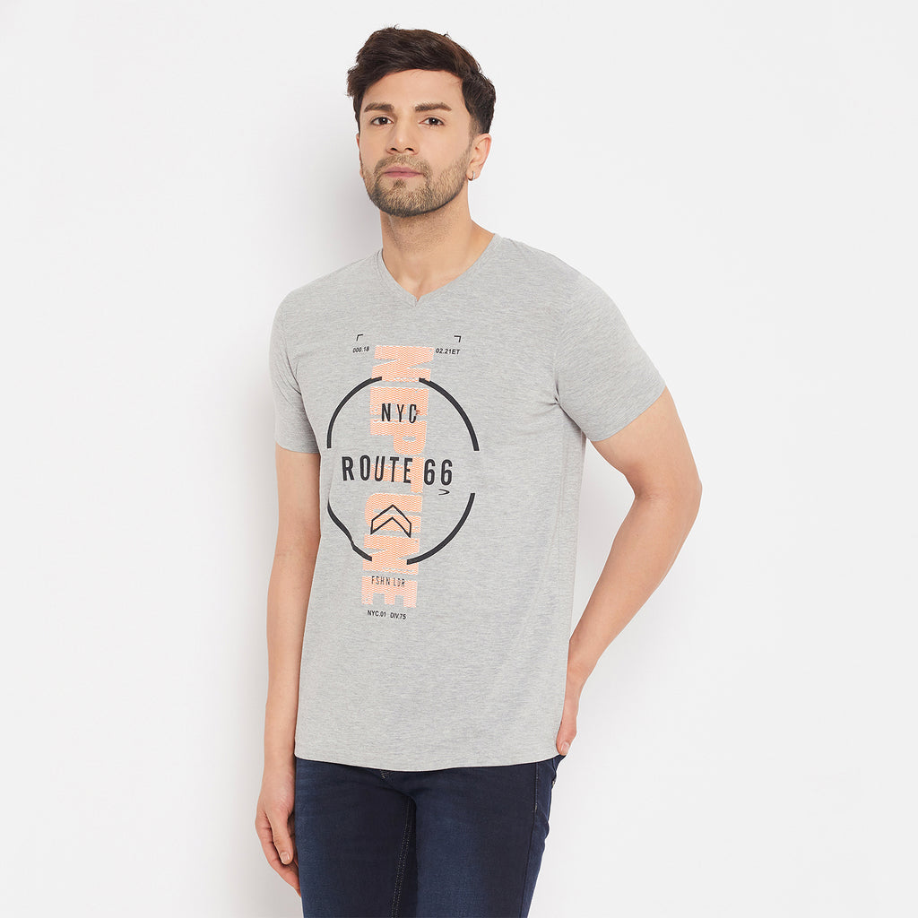 Duke Urban Men Half Sleeve Cotton T-shirt (MLF1129)