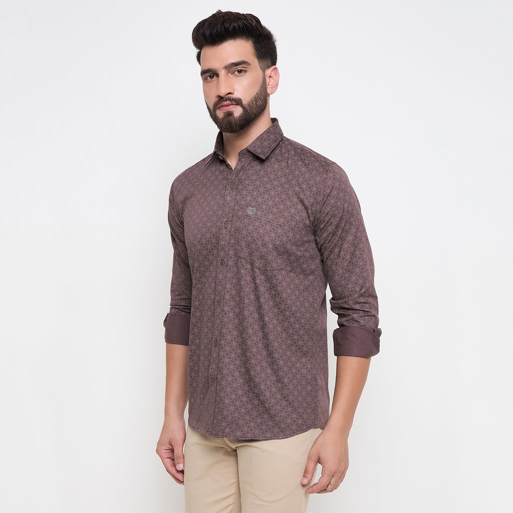 Duke Urban Men Full Sleeve Cotton Shirt (SDO6PRTS)
