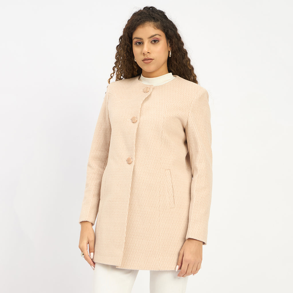 Duke Urban Women Full Sleeve Long Coat (SDZ4171C)