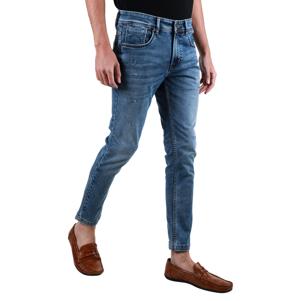 Duke Urban Men Stretchable Ankle Length Slim Fit Jeans (SDD5460)