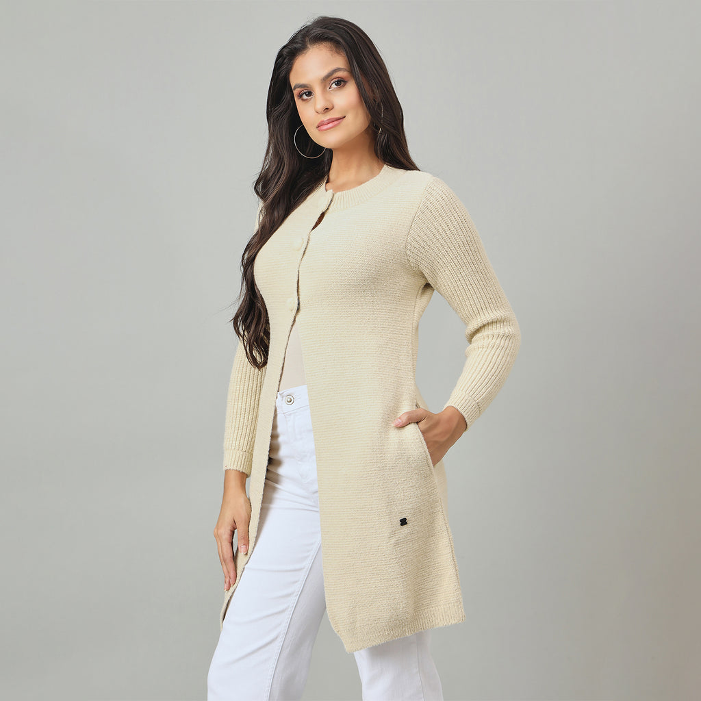 Duke Urban Women Long Coat Regular Sweater (SDS1307)