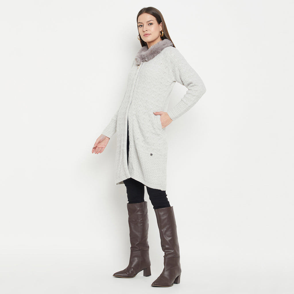 Duke Urban Women Full Sleeve Long Cardigan (SDS1201B)