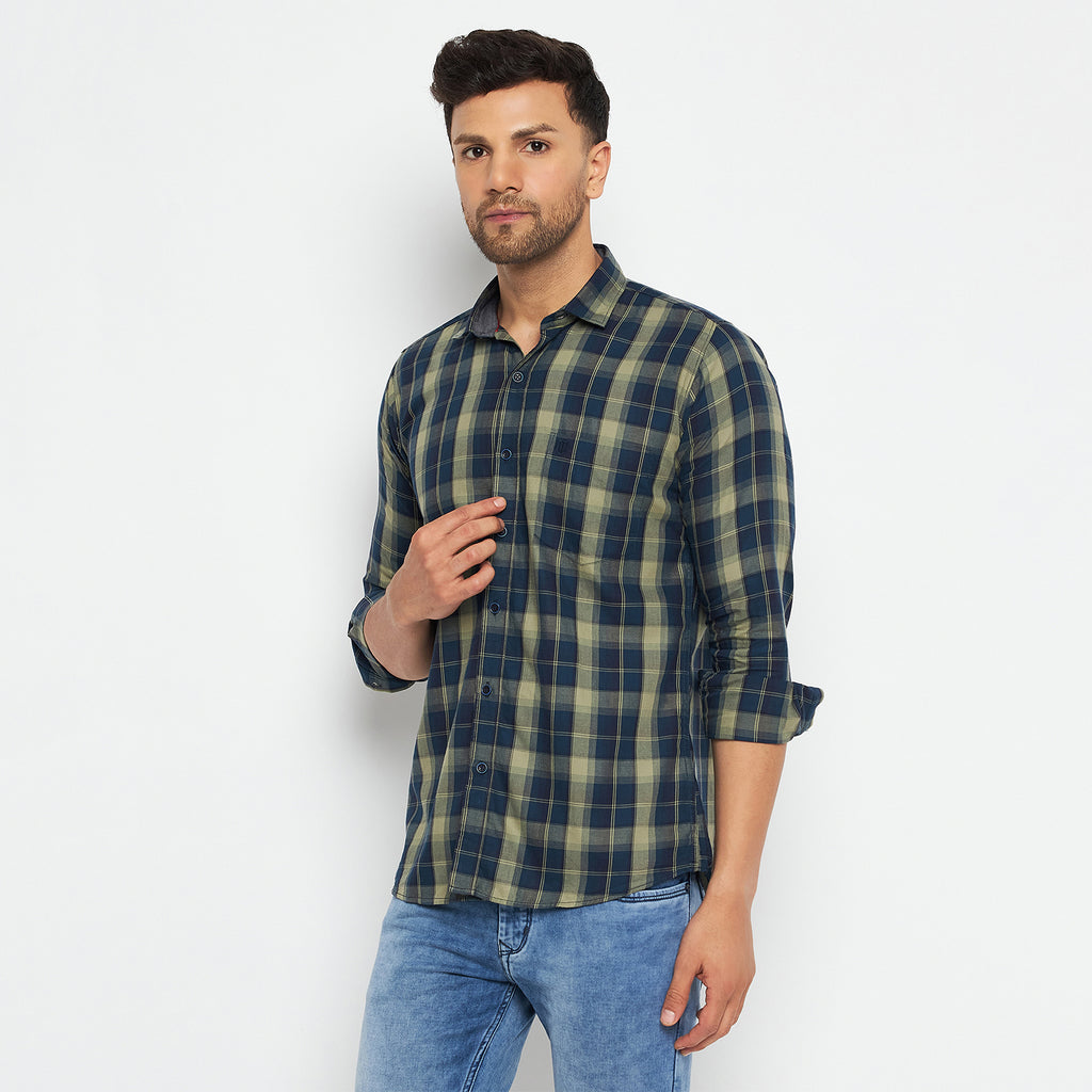 Duke Urban Men Full Sleeve Cotton Shirts (SDO8CK)