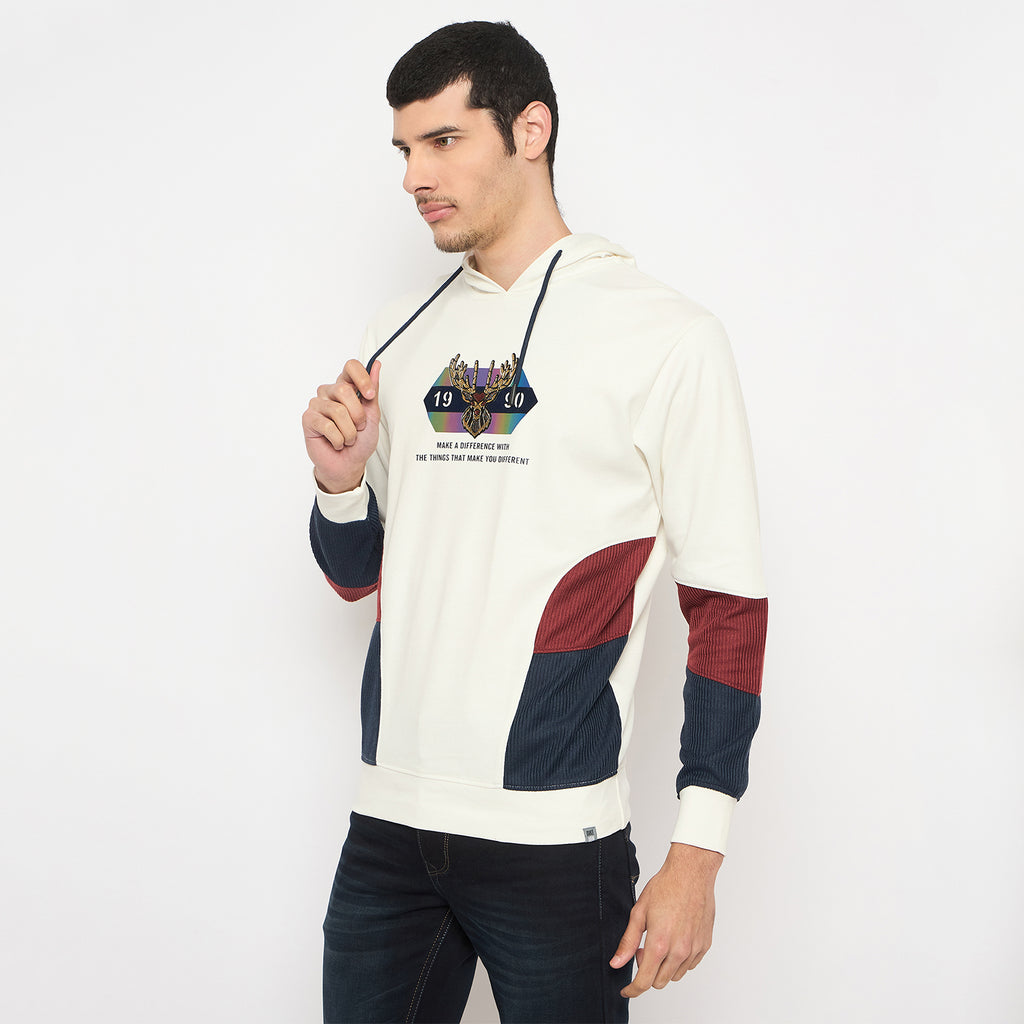 Duke Urban Men Full Sleeve Hooded Sweatshirt (LF6386)