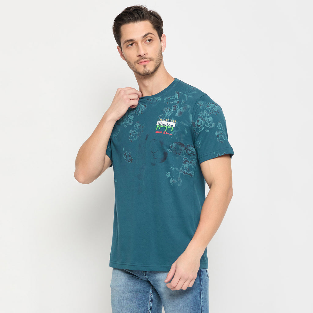 Duke Urban Men Half Sleeve Cotton T-shirt (LF7224)