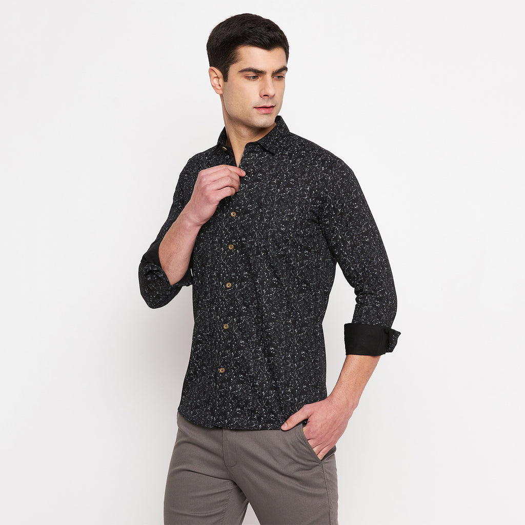 Duke Urban Men Full Sleeve Cotton Shirt (SDO8PRSM)