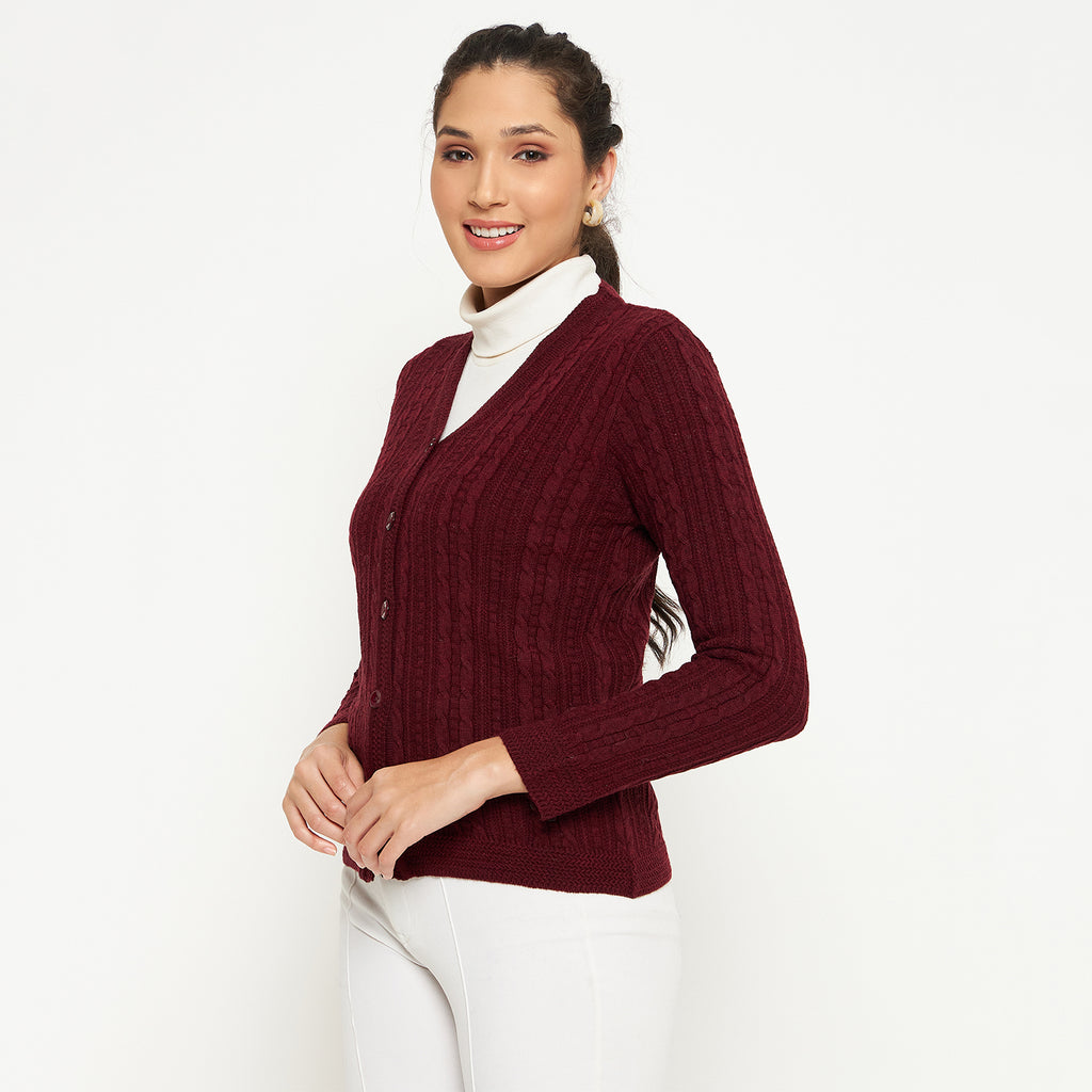 Duke Urban Women Full Sleeve Cardigan (SDS1163)