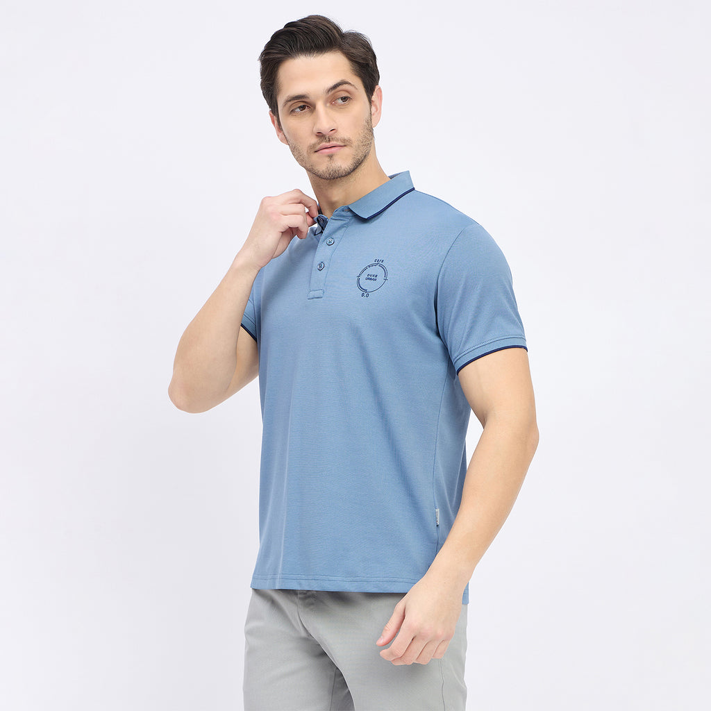 Duke Urban Men Half Sleeve Cotton T-shirt (LF7319)