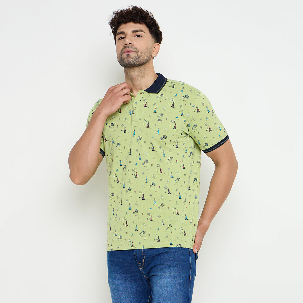 Duke Urban Men Half Sleeve Cotton Tshirt (LF7168)