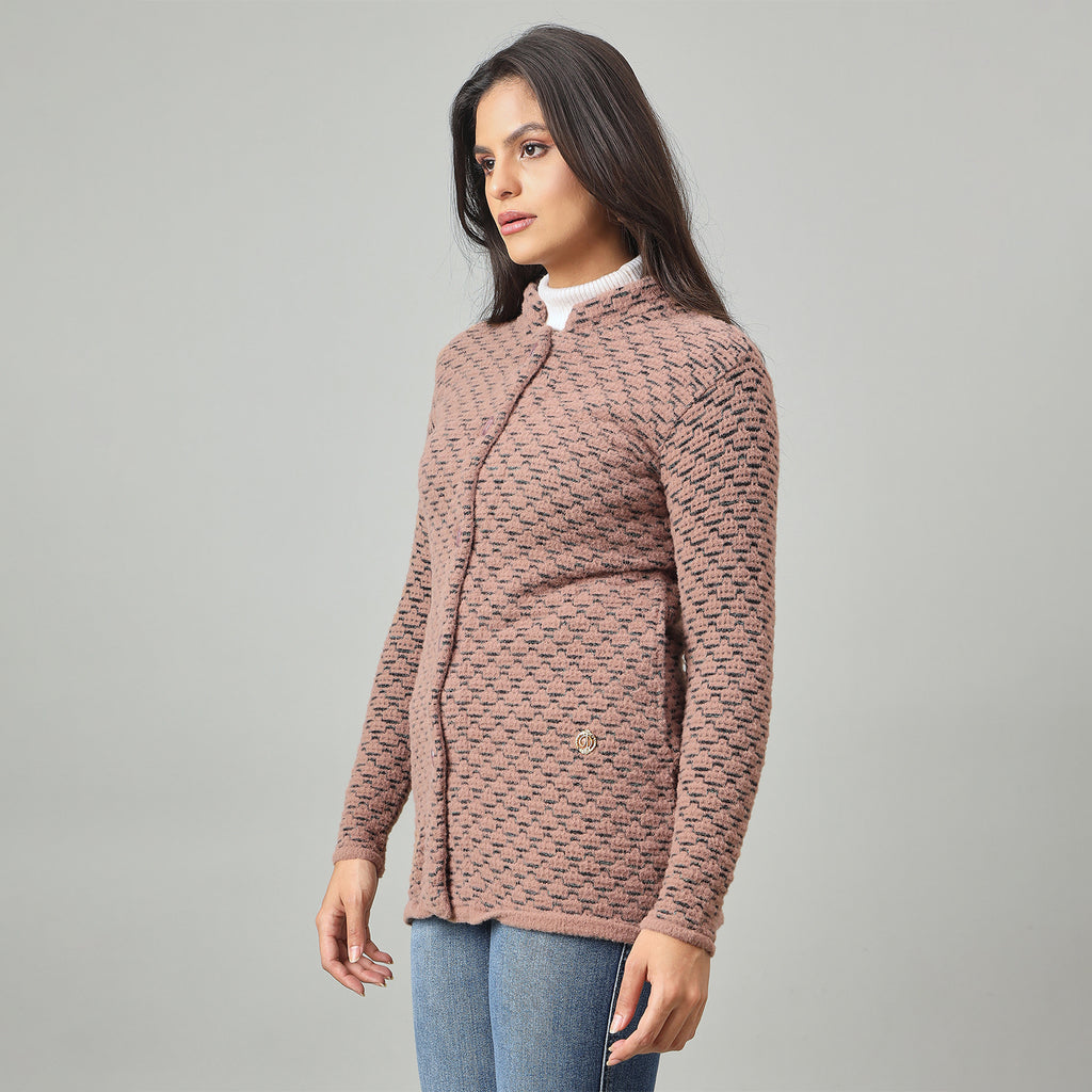 Duke Urban Women Long Coat Shortstyle Sweater (SDS1336)