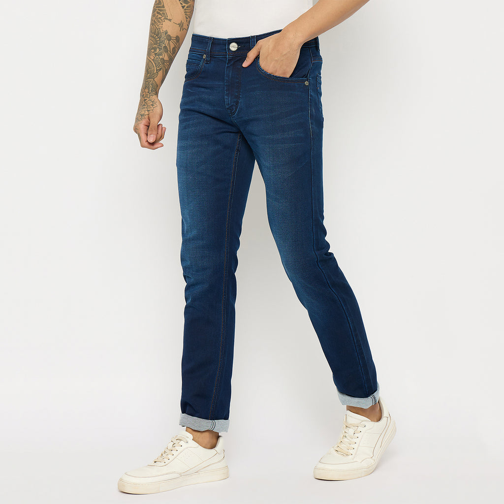 Duke Urban Men Slim Fit Stretchable Jeans (SDD5495)