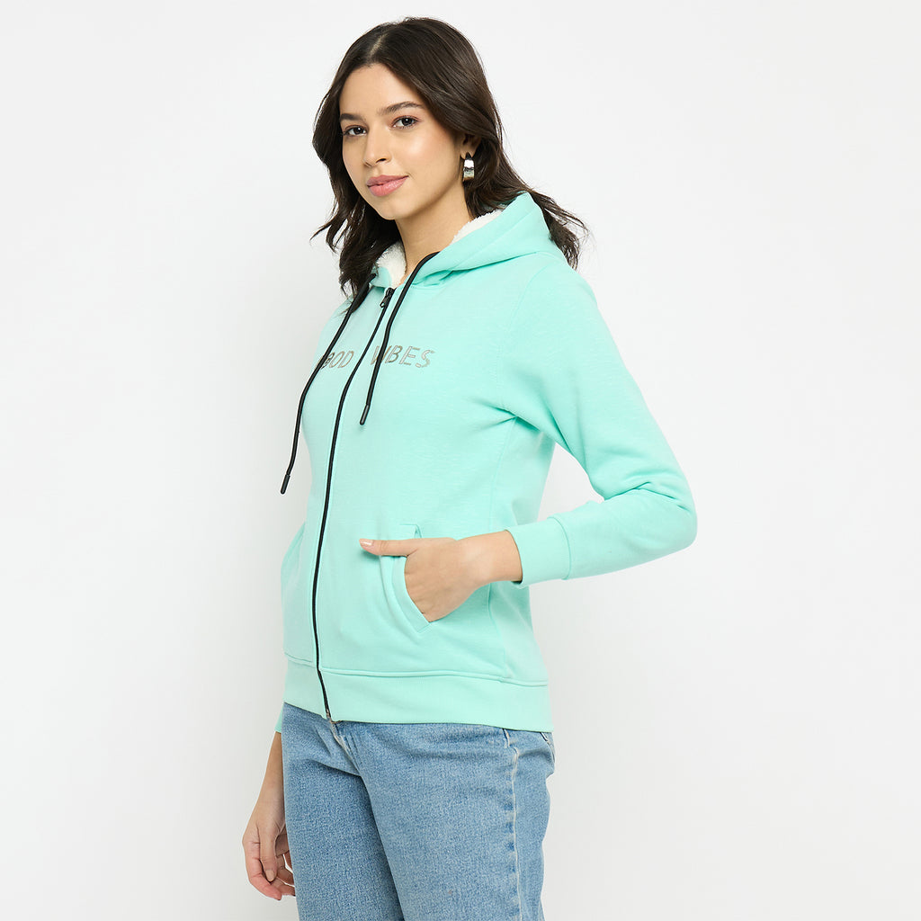 Duke Urban Women Hooded Zipper Sweatshirt (LFX925)