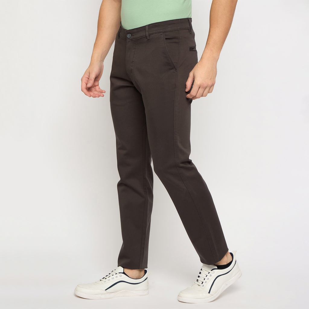 Duke Urban Men Flatfront Narrowfit Chinos Trousers (SDT4591)
