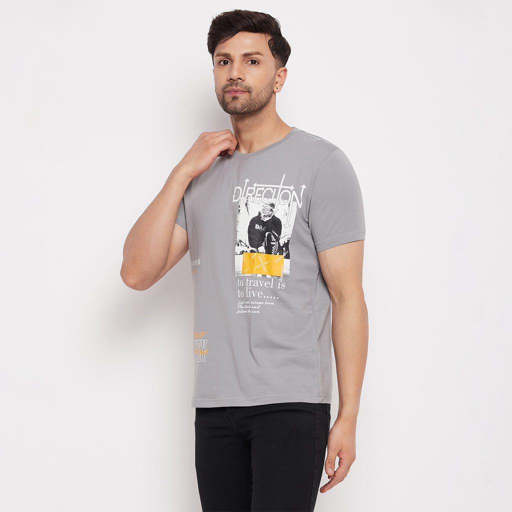 Duke Stardust Men Round Neck Half Sleeve Cotton T-shirt (1023)