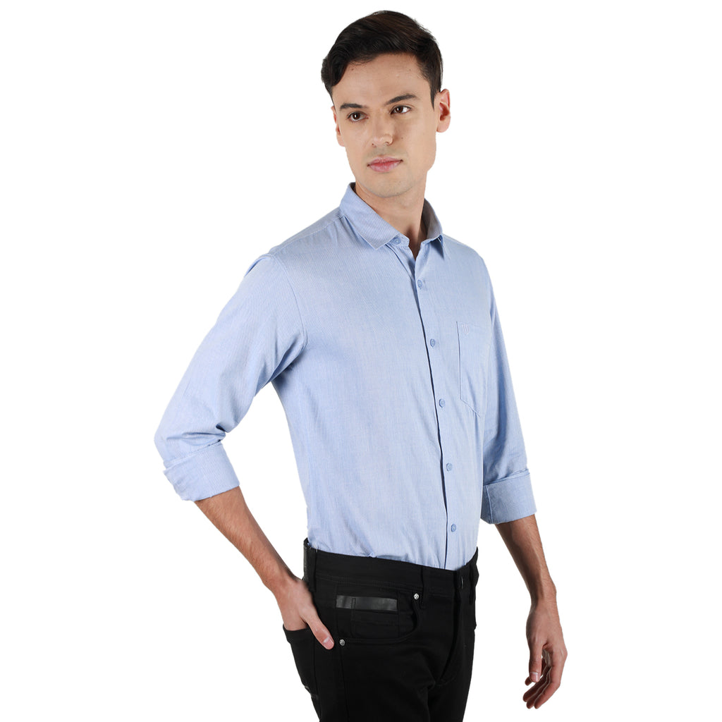 Duke Urban Men Full Sleeve Cotton Shirt (SDO7PLDB)