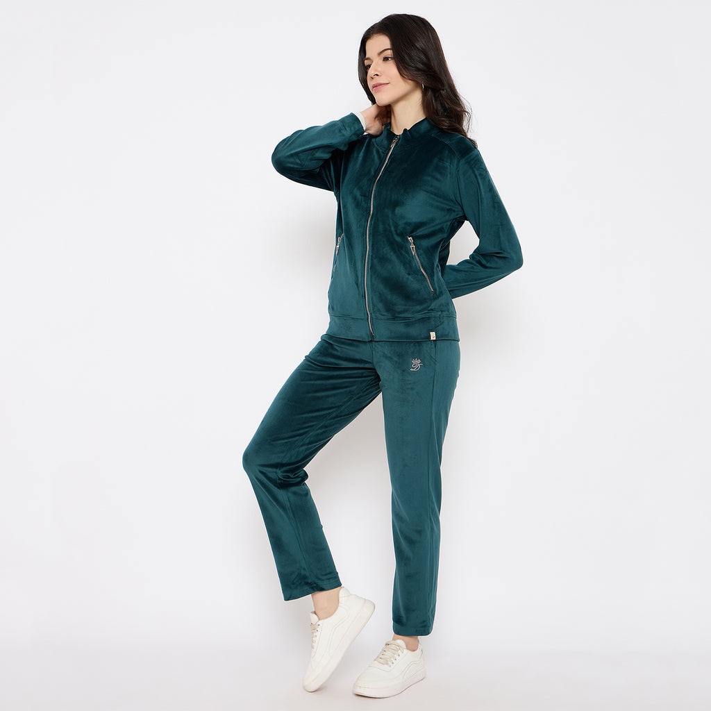 Duke Urban Women Full Sleeve Full Zipper Tracksuit (LFX808)
