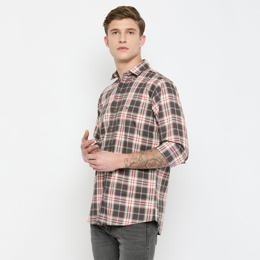 Duke Urban Men Full Sleeve Cotton Shirt (SDO8CKAH)