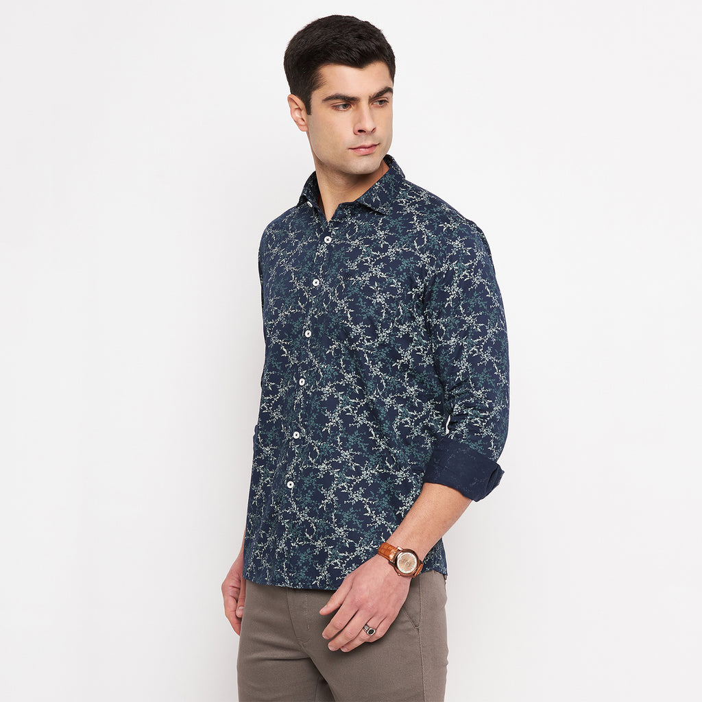 Duke Urban Men Full Sleeve Cotton Shirt (SDO8PRSP)