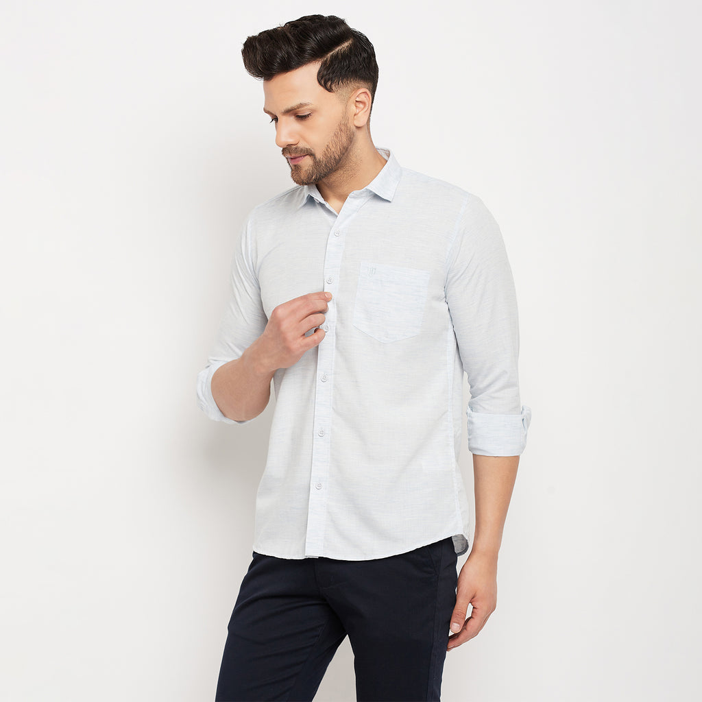 Duke Urban Men Full Sleeve Cotton Shirt (SDO8PLCB)