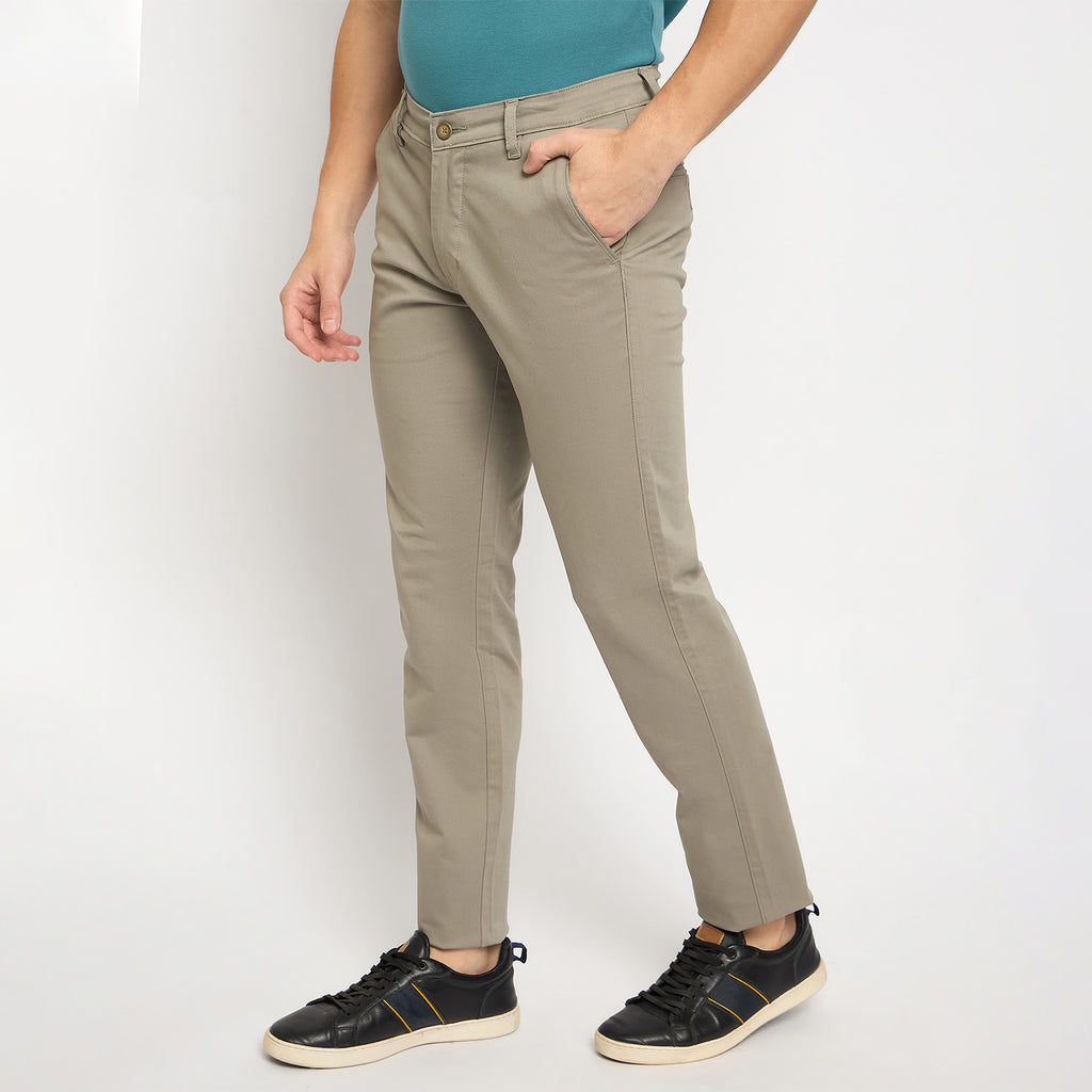 Duke Urban Men Flatfront Narrowfit Chinos Trousers (SDT4626)