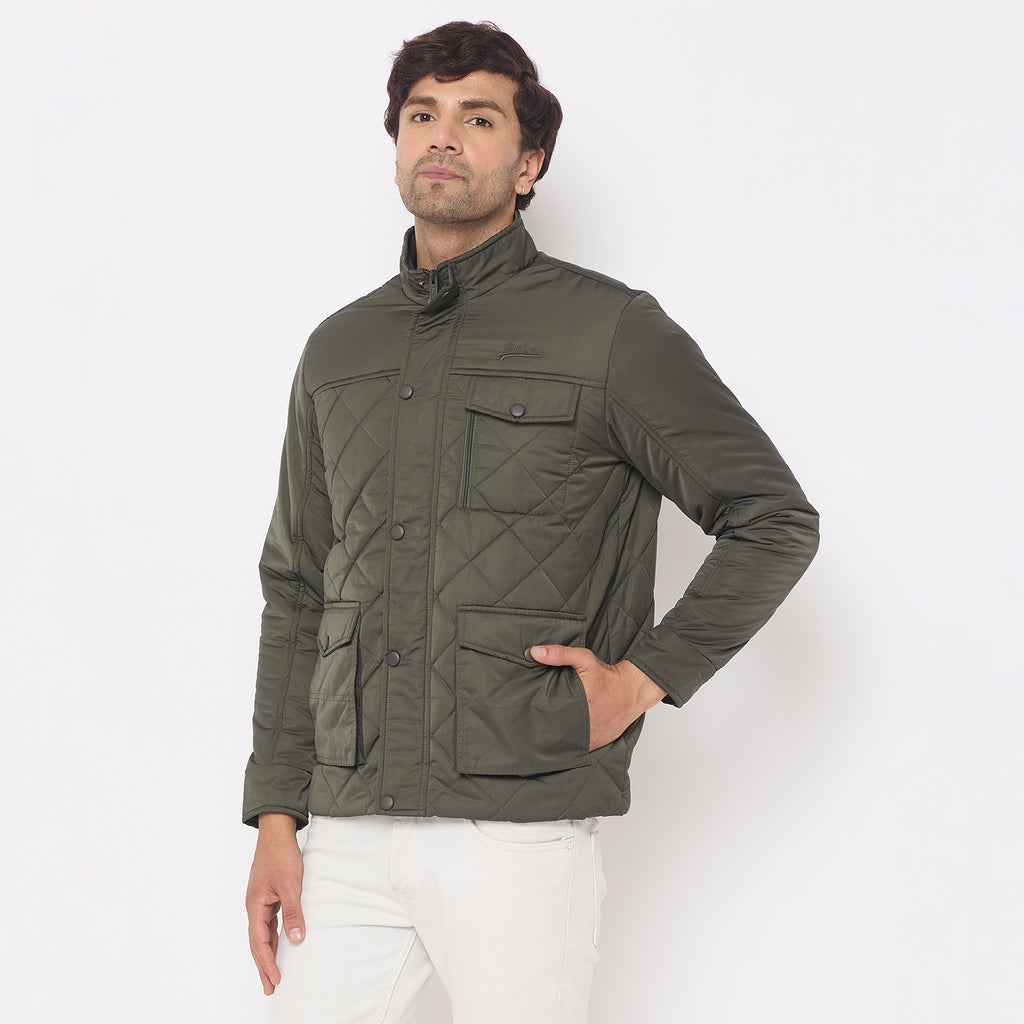 Duke Urban Men Full Sleeve Quilted Jacket (SDZ3112)
