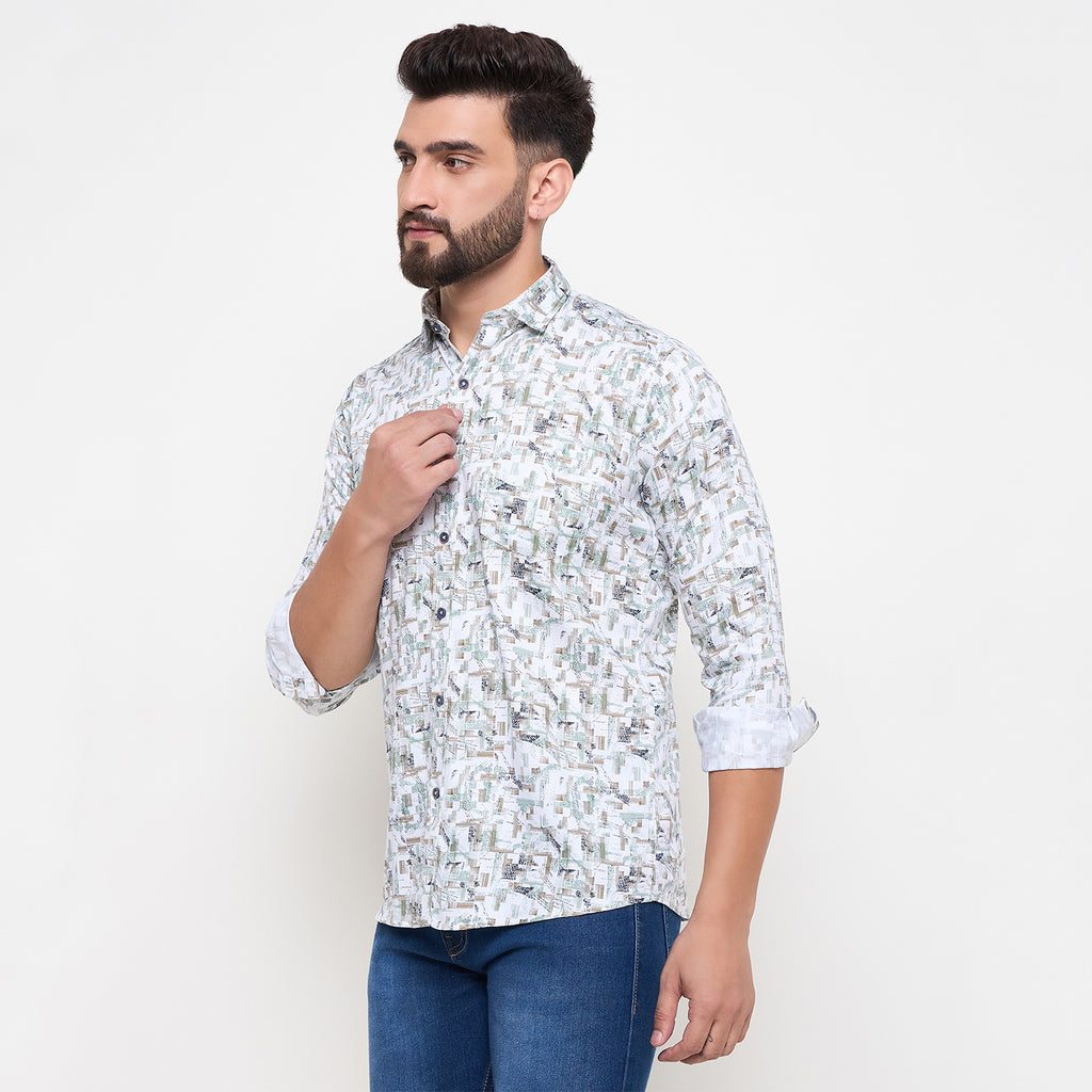 Duke Urban Men Full Sleeve Cotton Shirt (SDO8PRE)