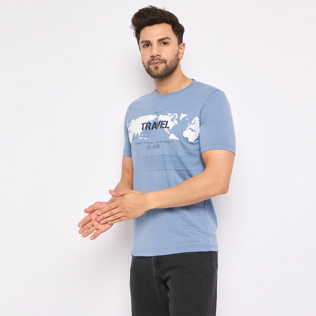 Duke Urban Men Half Sleeve Cotton T-shirt (ONLF291)