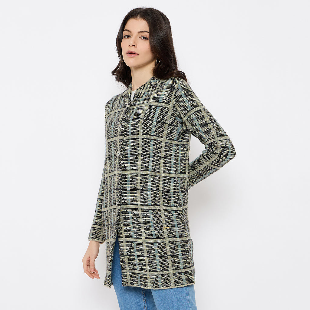 Duke Urban Women Full Sleeve Long Sweater (SDS1220)