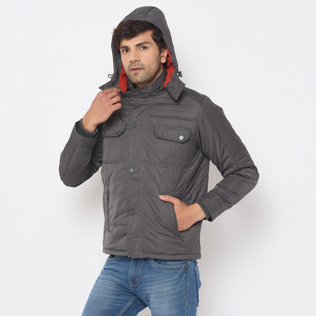 Duke Urban Men Full Sleeve Bomber Jacket (SDZ3117)