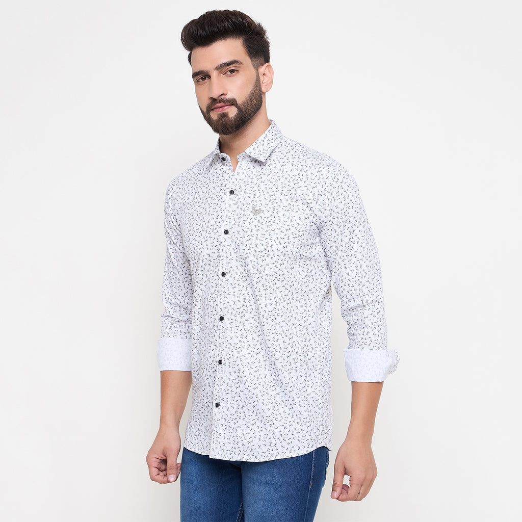 Duke Urban Men Full Sleeve Cotton Shirt (SDO6PRTT)