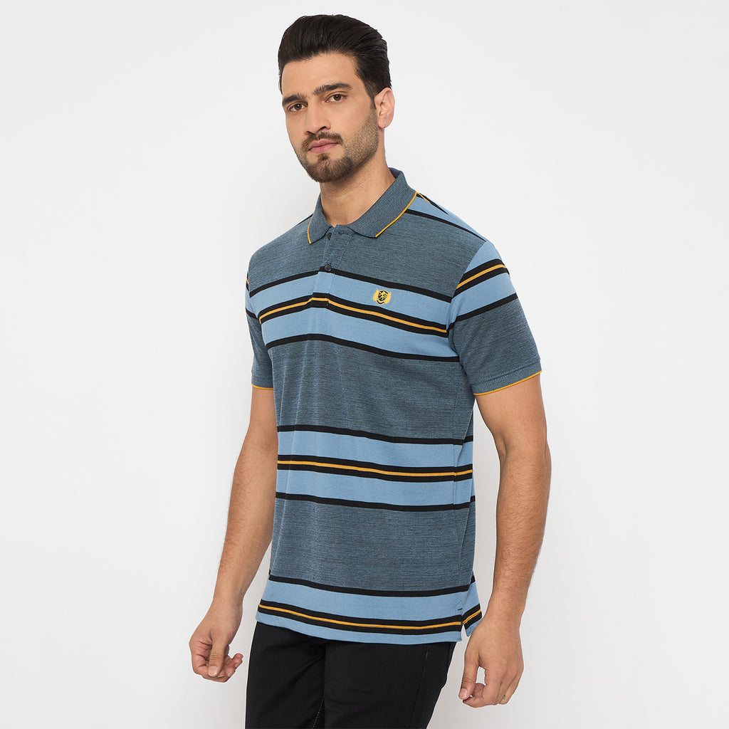 Duke Urban Men Half Sleeve Cotton Tshirt (LF7353)