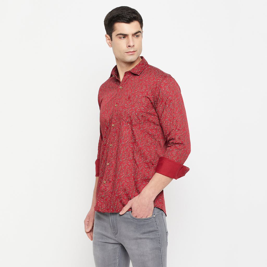 Duke Urban Men Full Sleeve Cotton Shirt (SDO8PRSM)