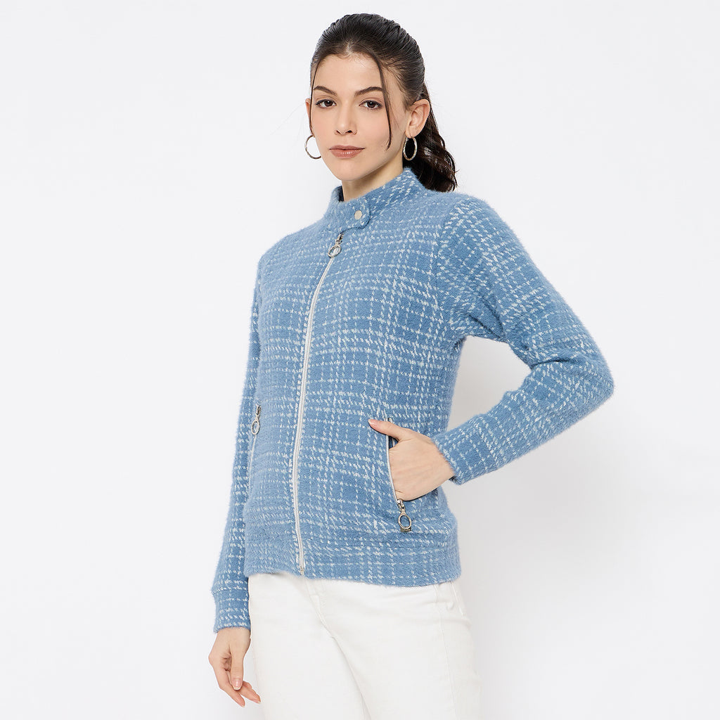 Duke Urban Women Full Sleeve Zipper Sweatshirt (LFX863)