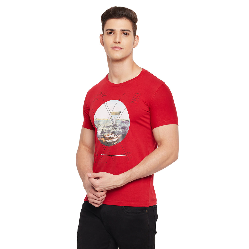 Duke Men Urban Half Sleeve T-Shirt (LQ1735)