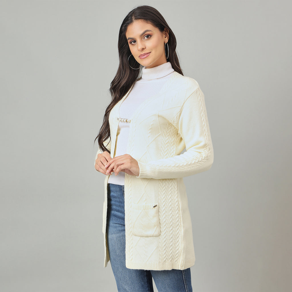 Duke Urban Women Full Sleeve Regular Shrug (SDS1403)