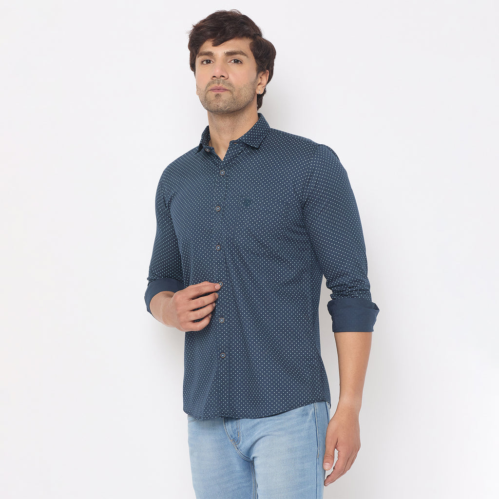 Duke Urban Men Full Sleeve Cotton Shirt (SDO8PRI)