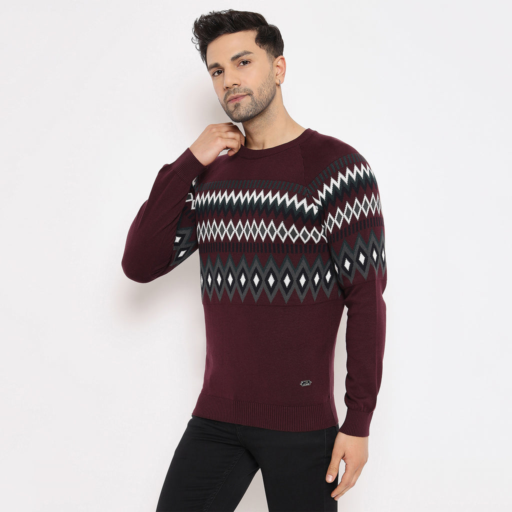 Duke Urban Men Full Sleeve Round Neck Pullover (SDS2186)