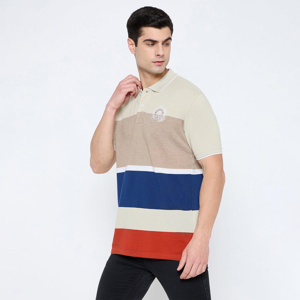 Duke Urban Men Half Sleeve Cotton T-shirt (LF7207)