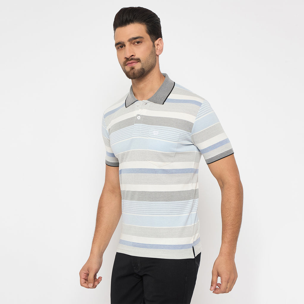 Duke Urban Men Half Sleeve Cotton Tshirt (LF7392)