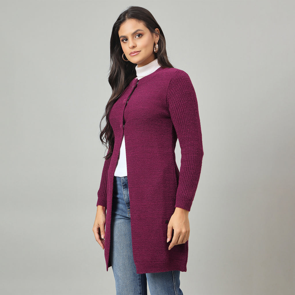 Duke Urban Women Long Coat Regular Sweater (SDS1307)