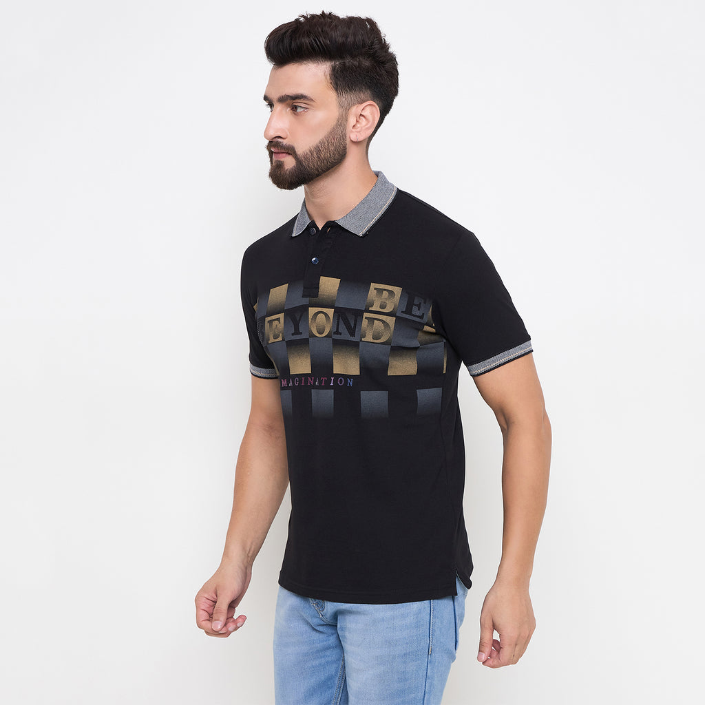 Duke Urban Men Half Sleeve Cotton Tshirt (LF7151)